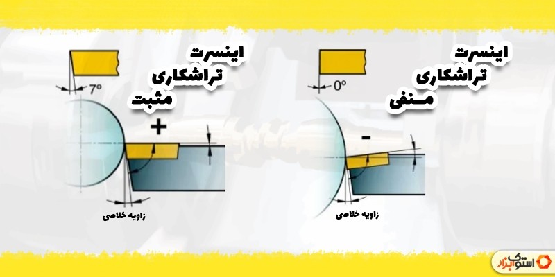 مثبت و منفی بودن استایل الماس تراشکاری